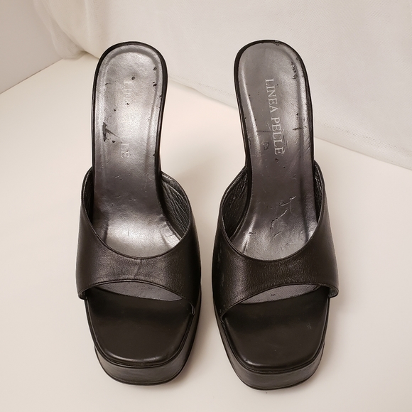 ๐ฅ2 Pair!๐ฅ Linea Pelle Stilletto Mules Size 35 & 36 - Picture 6 of 16